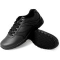 Lfc, Llc Genuine Grip® Women's Athletic Plain Toe Sneakers, Size 5W, Black 130-5W